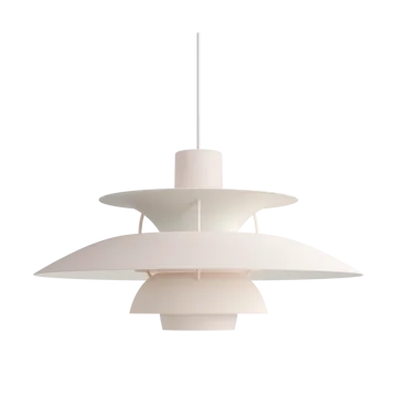 PH 5 Pendelleuchte - Ø500, Monochrom pale blush - Louis Poulsen