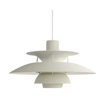 PH 5 Pendelleuchte - Ø500, Monochrom pale pewter - Louis Poulsen