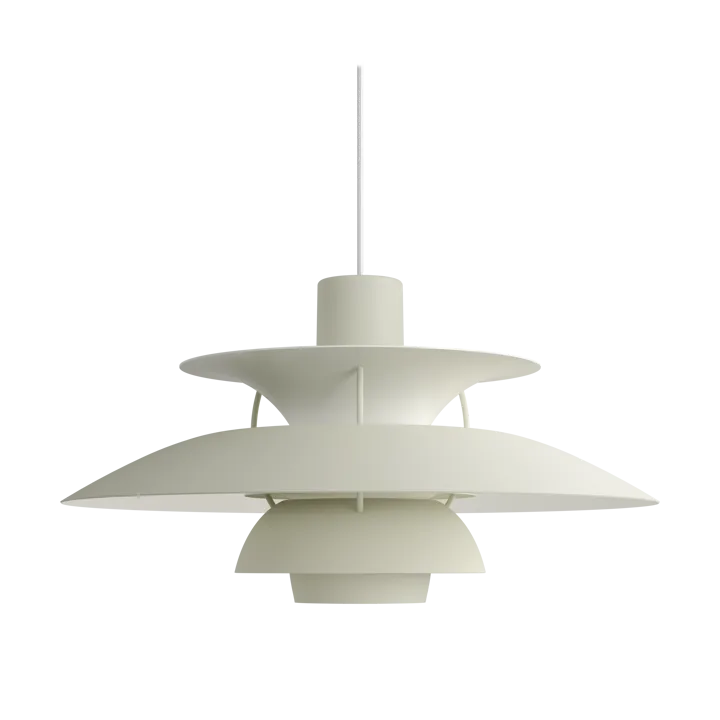 PH 5 Pendelleuchte - Ø500, Monochrom pale pewter - Louis Poulsen