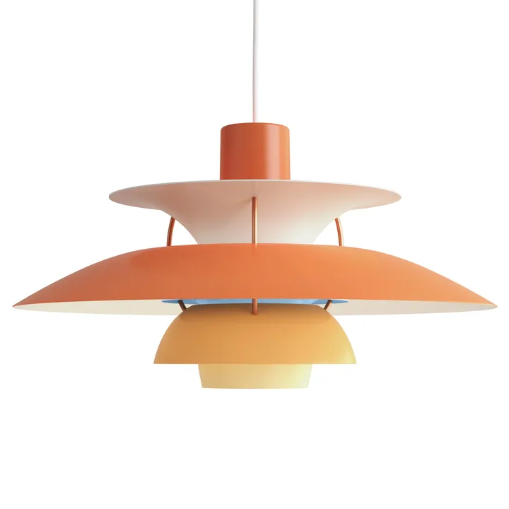 PH 5 Pendelleuchte - Ø500, Orange - Louis Poulsen