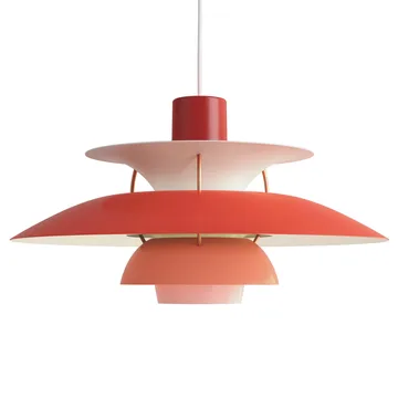 PH 5 Pendelleuchte - Ø500, Rot - Louis Poulsen