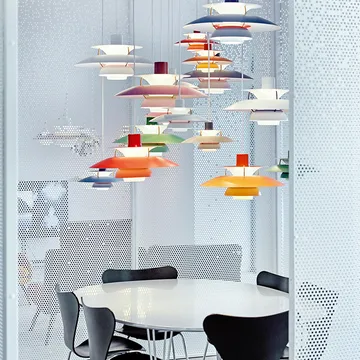 PH 5 Pendelleuchte - Ø500, Rot - Louis Poulsen