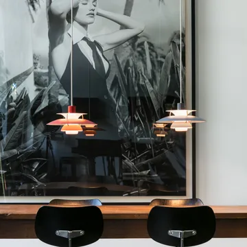 PH 5 Pendelleuchte - Ø500, Rot - Louis Poulsen