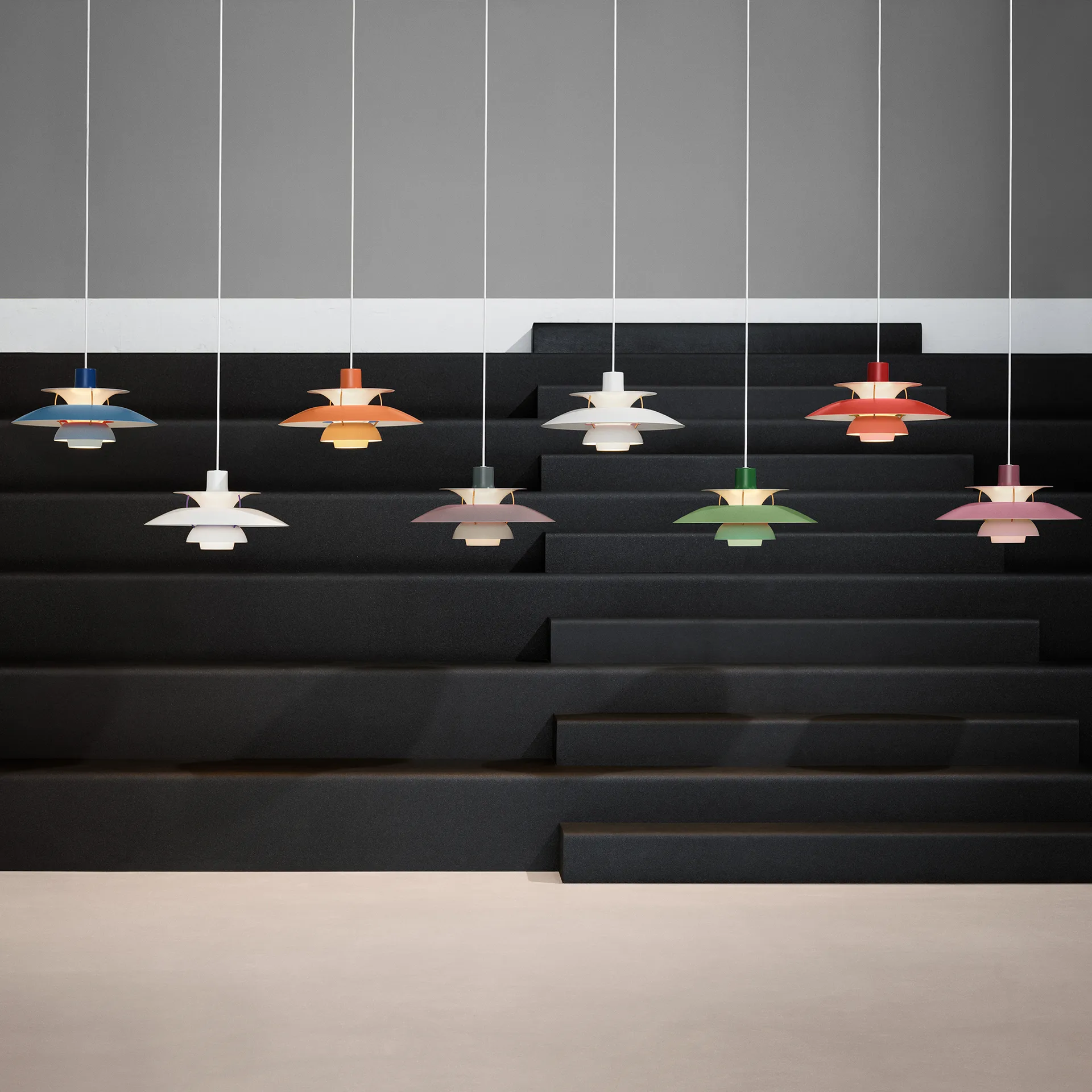 PH 5 Pendelleuchte, Orange Louis Poulsen