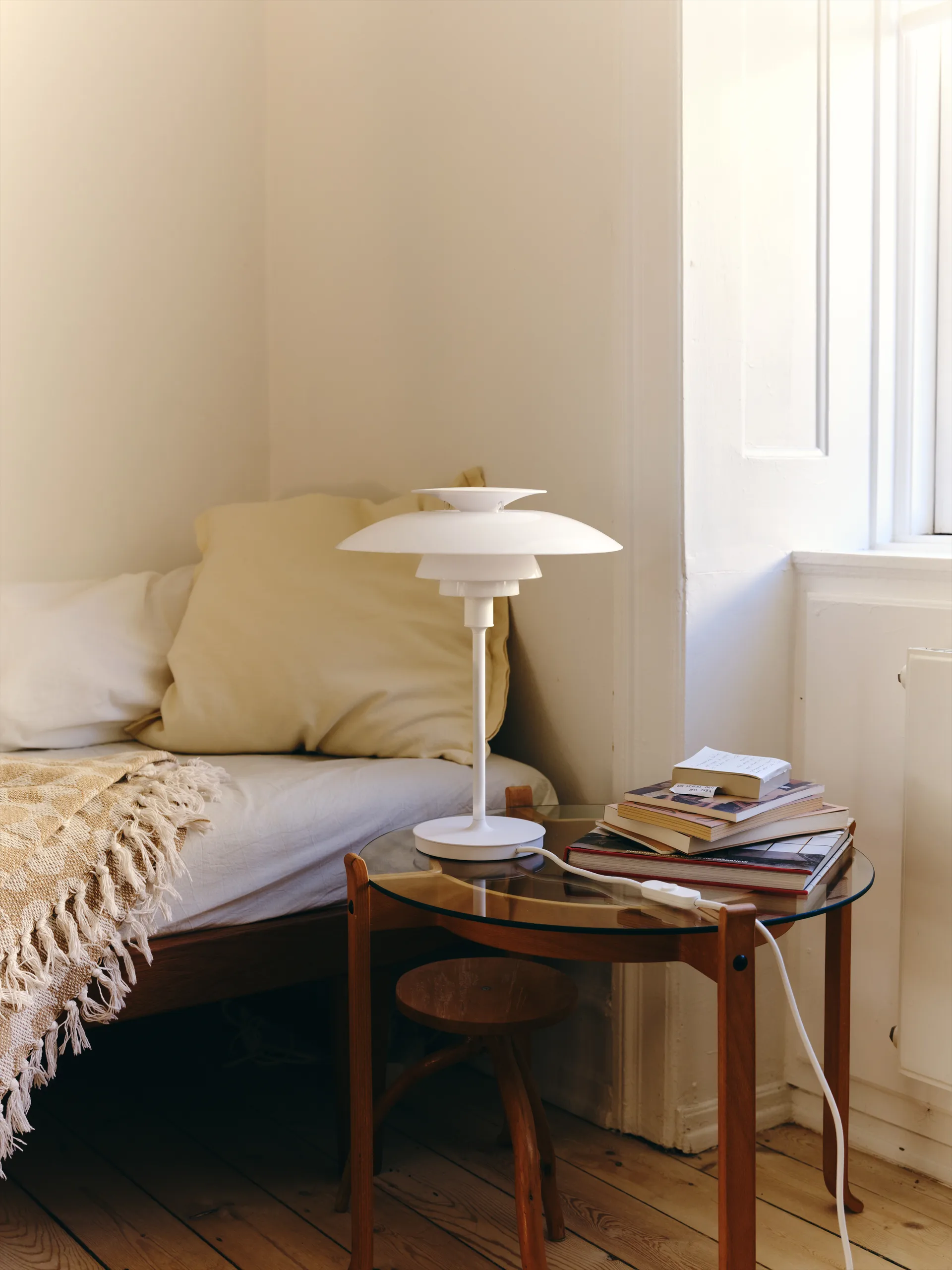 PH 80 Tischleuchte, Weiß Opal, weiß Louis Poulsen