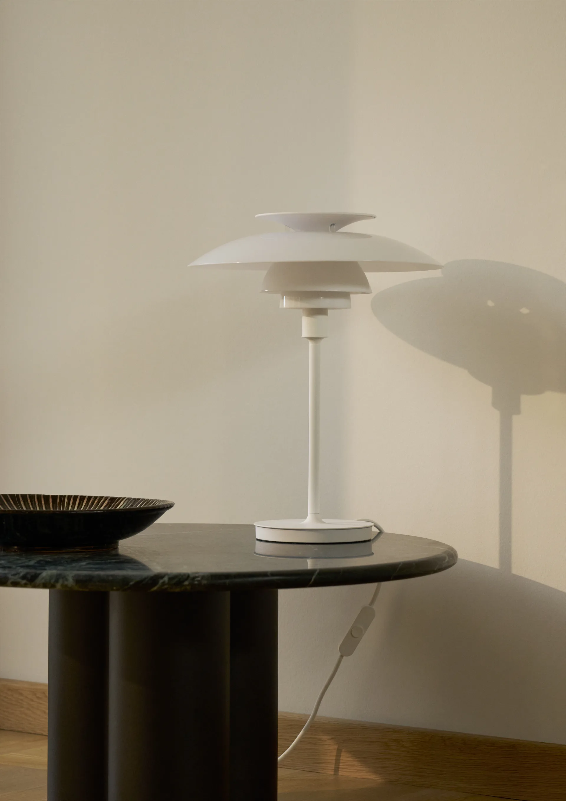 PH 80 Tischleuchte, Weiß Opal, weiß Louis Poulsen