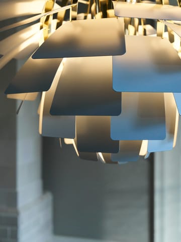 PH Artichoke Pendelleuchte Ø48cm - Dusty blue-brass metallised - Louis Poulsen
