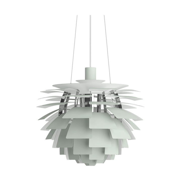 PH Artichoke Pendelleuchte Ø48cm - Dusty green-high lustre chrome plated - Louis Poulsen