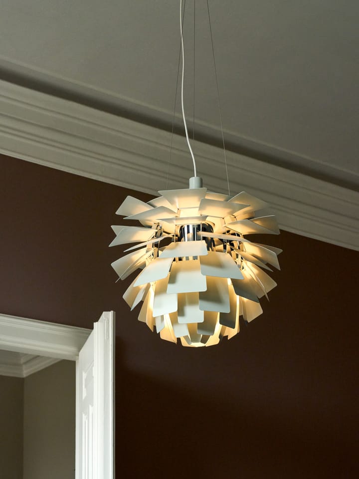 PH Artichoke Pendelleuchte Ø48cm, Dusty green-high lustre chrome plated Louis Poulsen