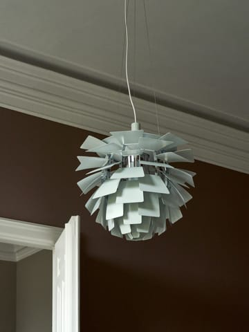 PH Artichoke Pendelleuchte Ø48cm - Dusty green-high lustre chrome plated - Louis Poulsen