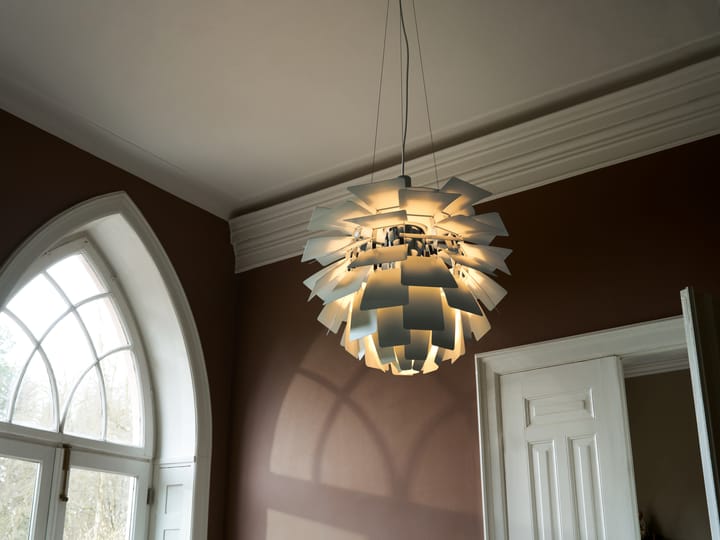 PH Artichoke Pendelleuchte Ø48cm, Dusty green-high lustre chrome plated Louis Poulsen