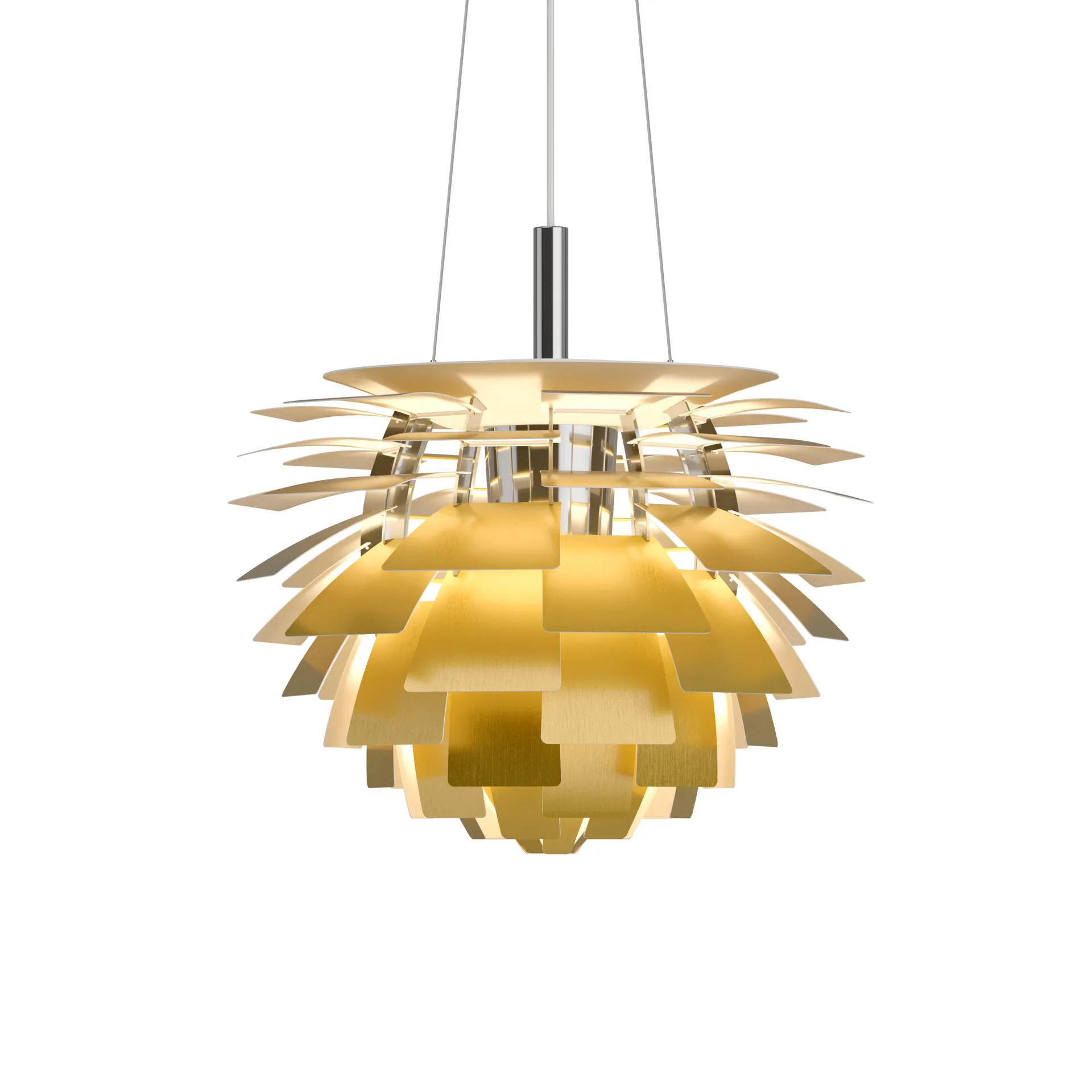 PH Artichoke Pendelleuchte Ø48cm, Messing Louis Poulsen
