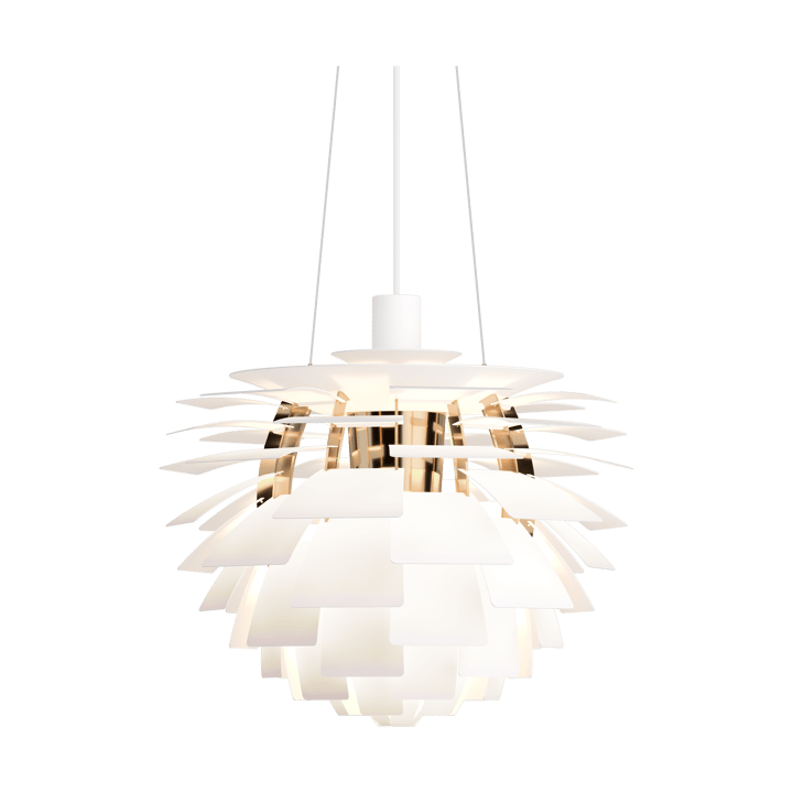 PH Artichoke Pendelleuchte Ø48cm, Soft white-brass metallised Louis Poulsen