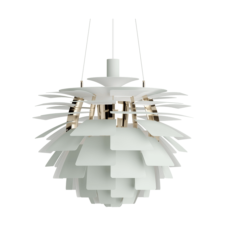 PH Artichoke Pendelleuchte Ø60cm - Dusty green-brass metallised - Louis Poulsen