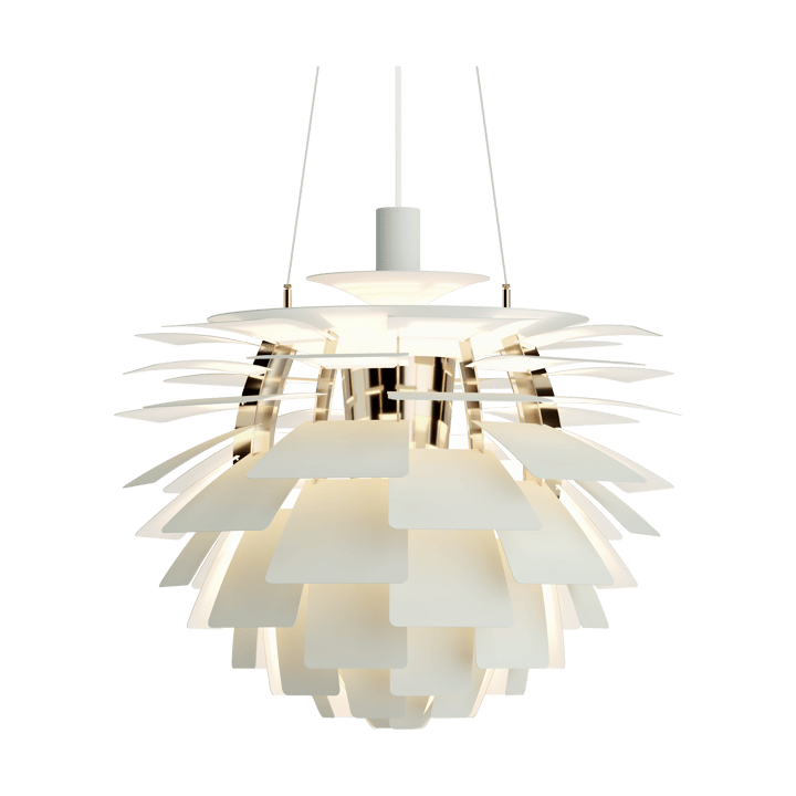 PH Artichoke Pendelleuchte Ø60cm, Dusty green-brass metallised Louis Poulsen