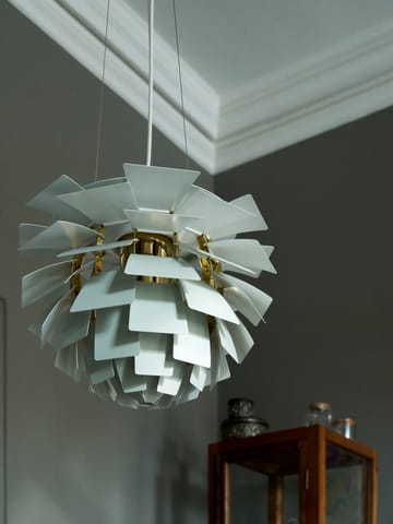 PH Artichoke Pendelleuchte Ø60cm - Dusty green-brass metallised - Louis Poulsen