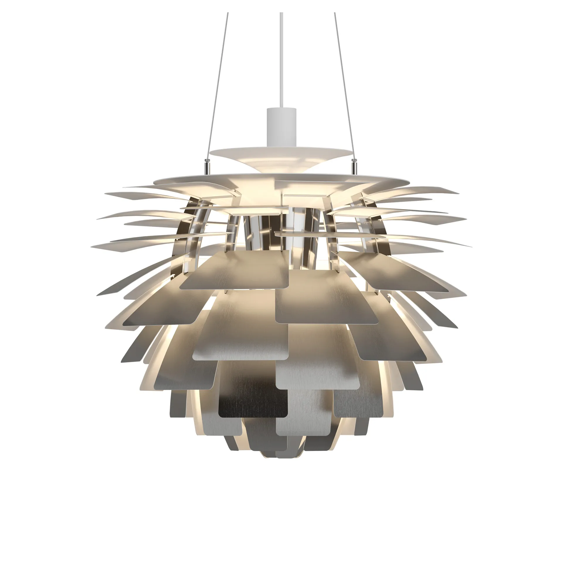 PH Artichoke Pendelleuchte Ø60cm, Rostfreier Stahl Louis Poulsen