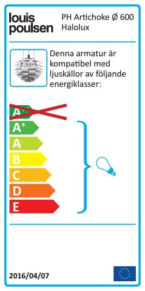 PH Artichoke Pendelleuchte Ø60cm - Rostfreier Stahl - Louis Poulsen