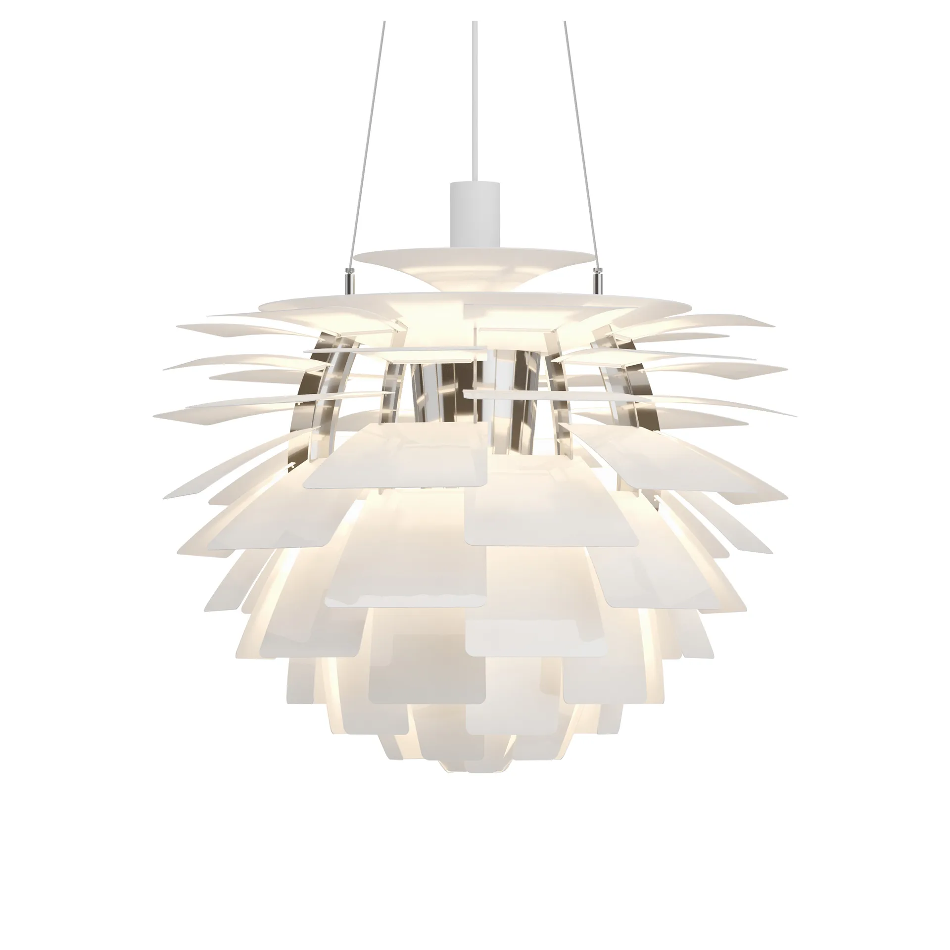 PH Artichoke Pendelleuchte Ø60cm, Weiß Louis Poulsen
