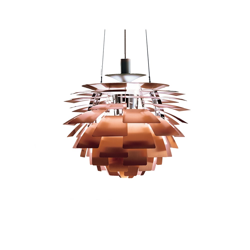 Louis Poulsen PH Artichoke Pendelleuchte LED Kupfer, Ø48 cm