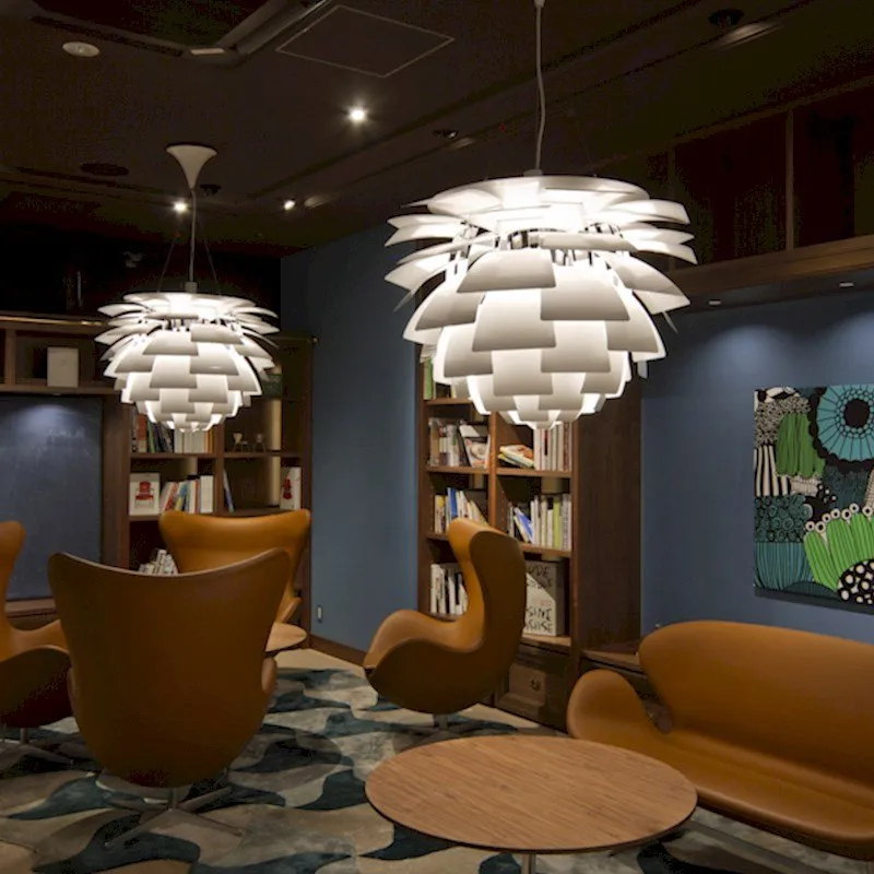 PH Artichoke Pendelleuchte LED, Weiß, Ø48 cm Louis Poulsen