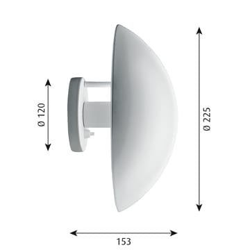 PH Hat Wandleuchte Ø22,5cm - Weiß - Louis Poulsen