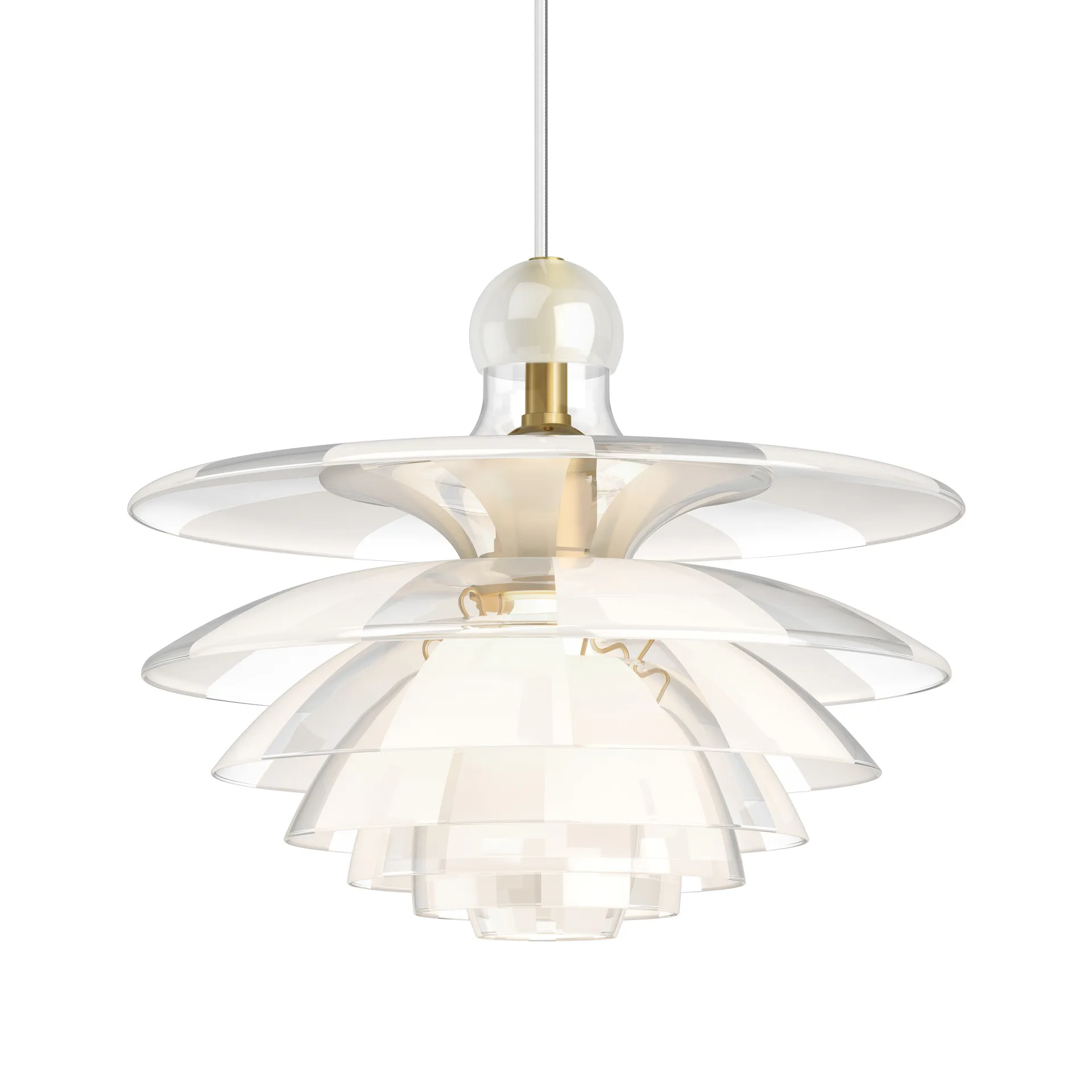PH Septima Pendelleuchte Ø50 cm, Glas Louis Poulsen