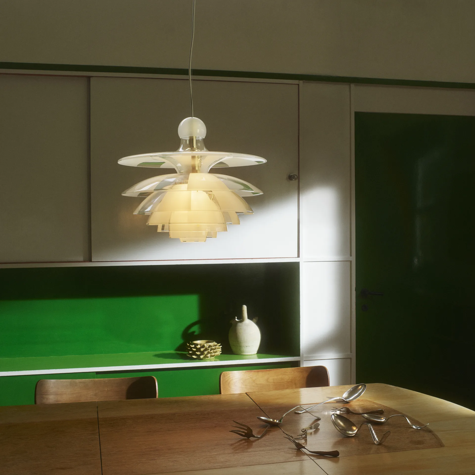 PH Septima Pendelleuchte Ø50 cm, Glas Louis Poulsen