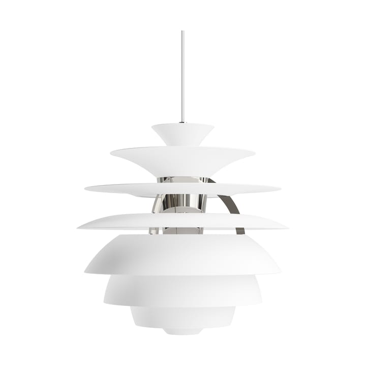 PH Snowball Pendelleuchte - Soft white-chrome - Louis Poulsen