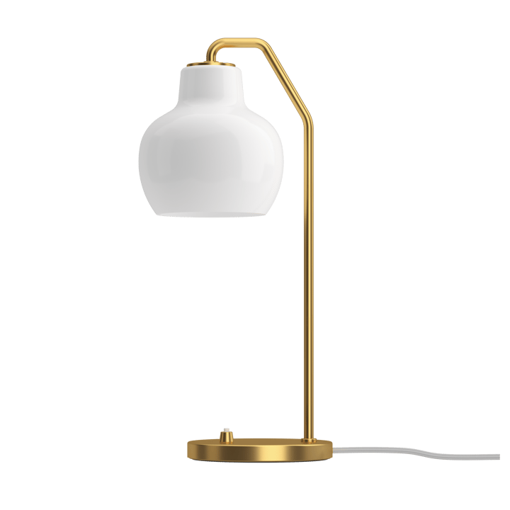 VL Ring Crown Tischleuchte Ø15 cm - Messing-Opalglas - Louis Poulsen
