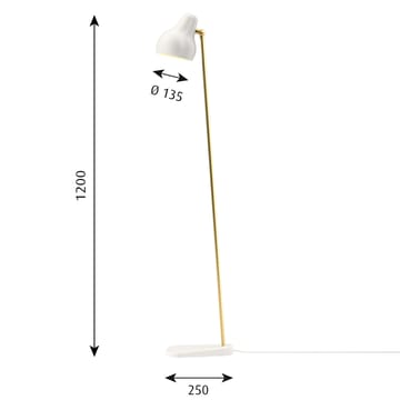 VL38 Stehleuchte - Weiß - Louis Poulsen