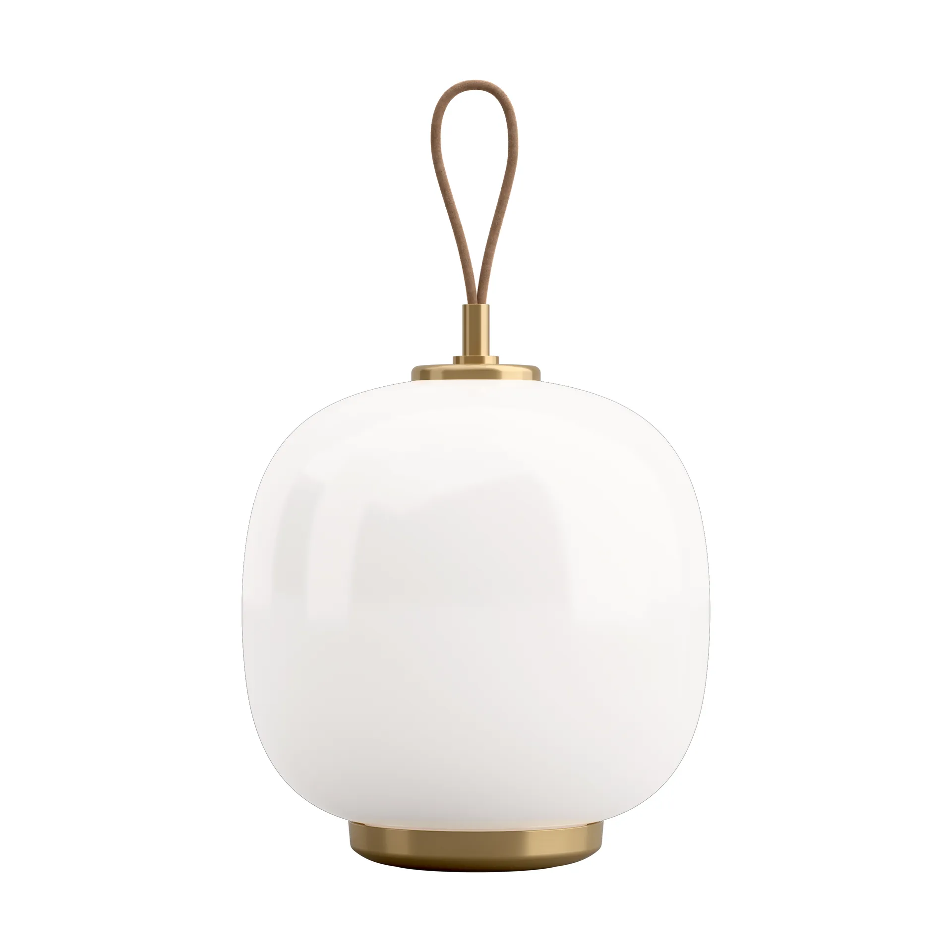 VL45 Radiohus portabel Leuchte Ø17,5 cm, Brass-white opal glass Louis Poulsen