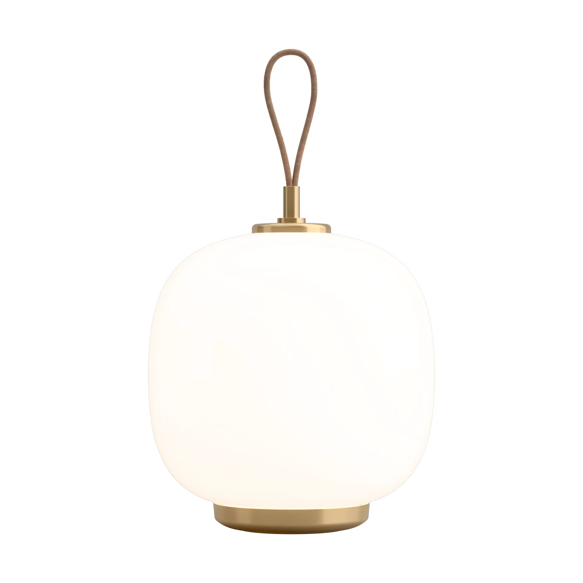 VL45 Radiohus portabel Leuchte Ø17,5 cm, Brass-white opal glass Louis Poulsen
