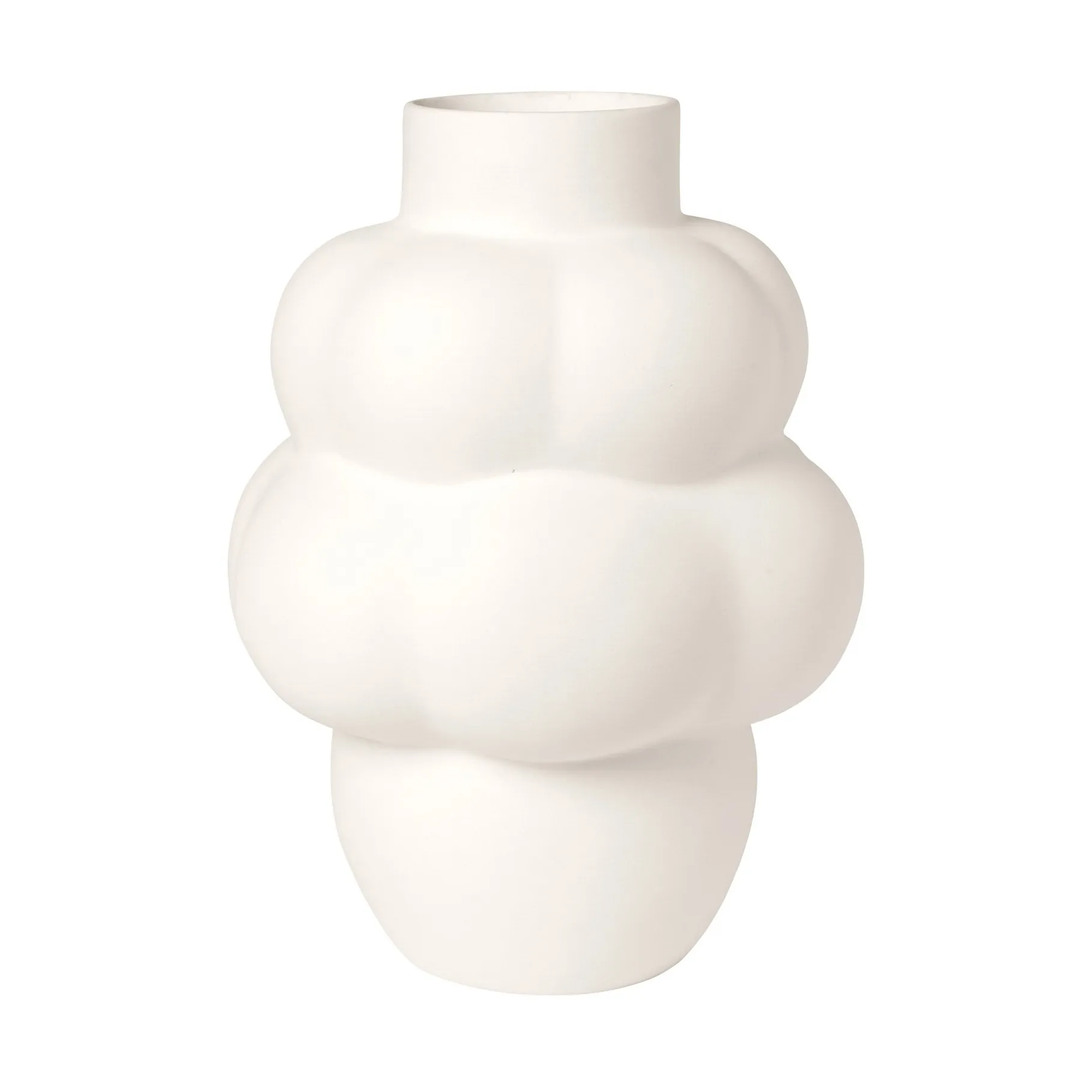 Balloon 04 Keramikvase, Raw White Louise Roe