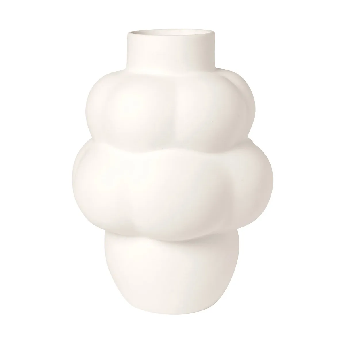 Louise Roe Balloon 04 Keramikvase Raw White