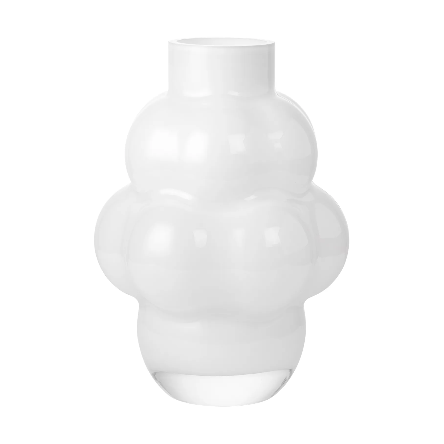 Balloon Vase 04 32cm, Opal White Louise Roe