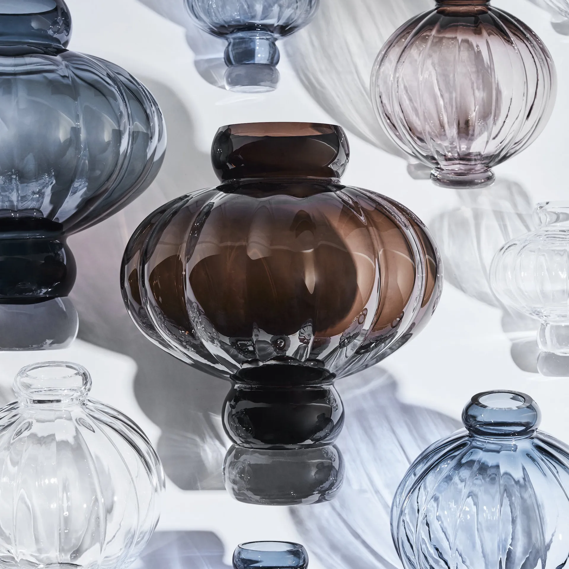 Balloon Vase 20cm, Klar Louise Roe