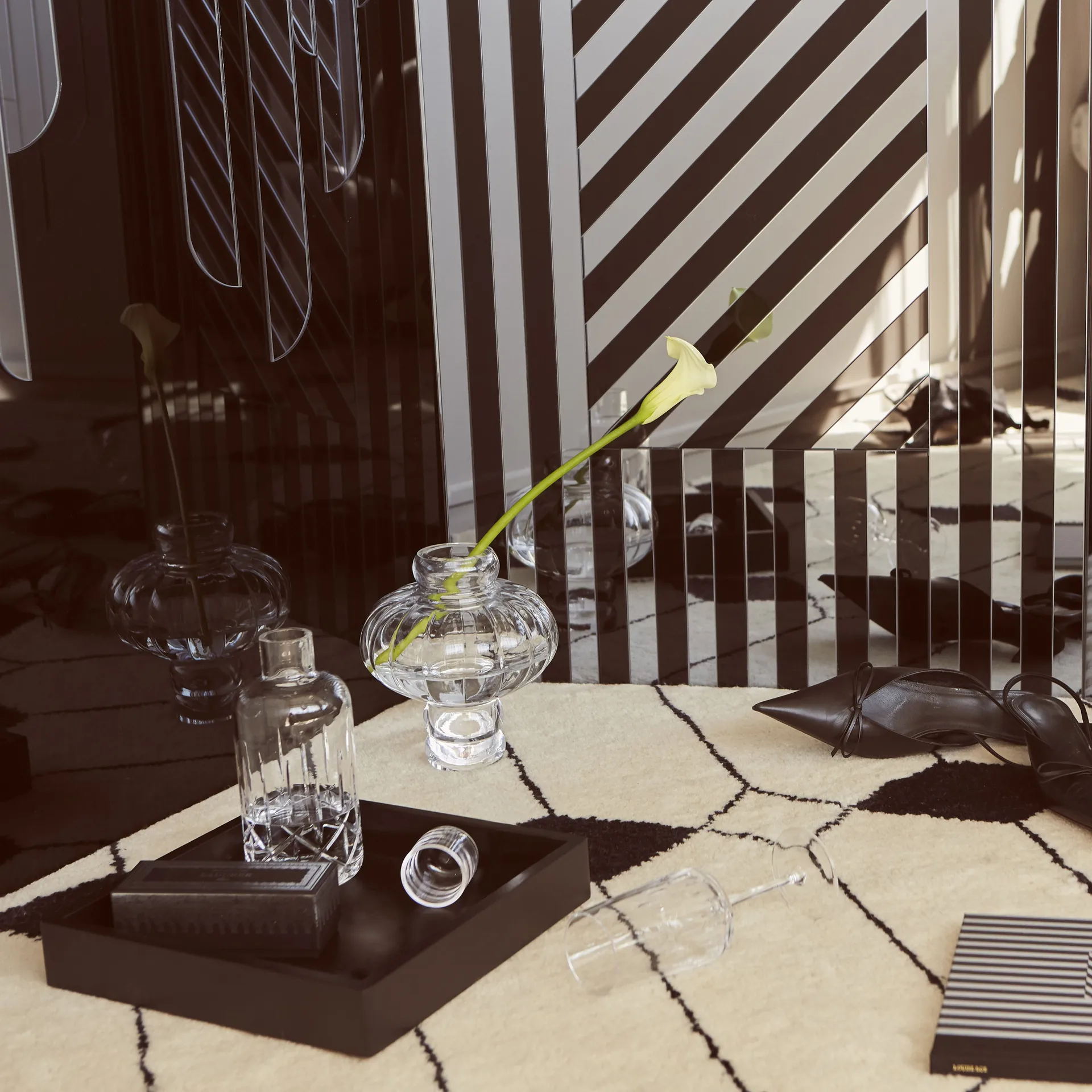 Balloon Vase 20cm, Klar Louise Roe