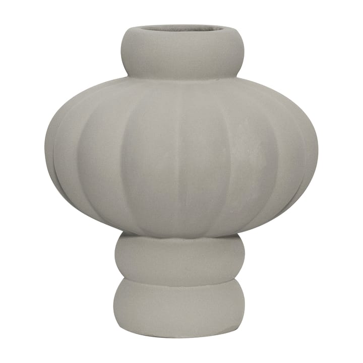 Balloon Vase 20cm - Sanded Grey - Louise Roe