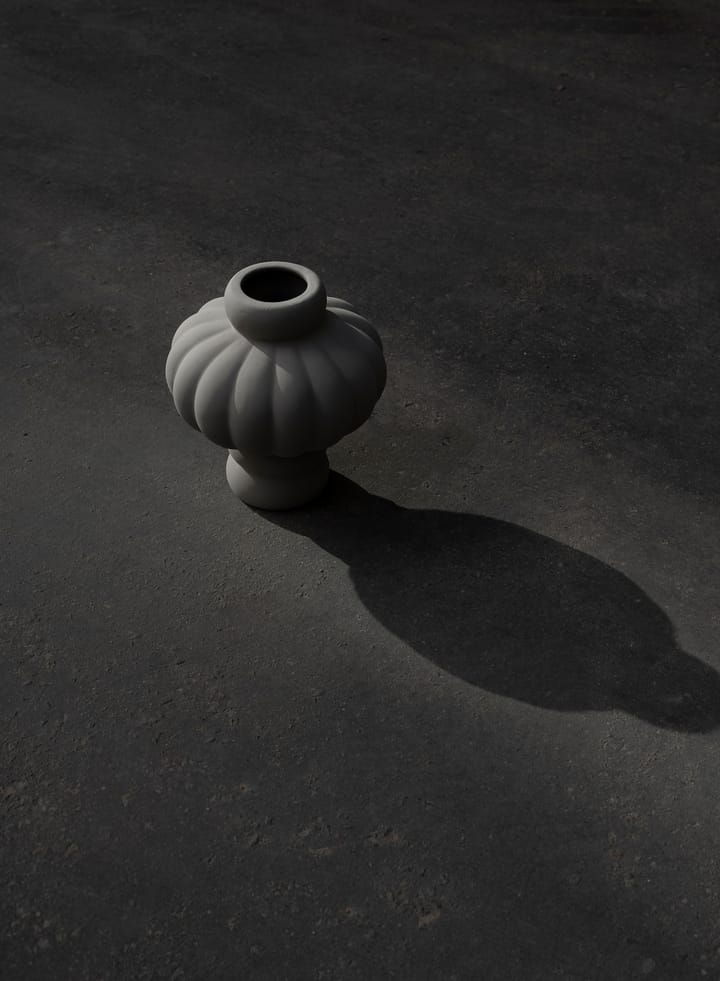 Balloon Vase 20cm - Sanded Grey - Louise Roe