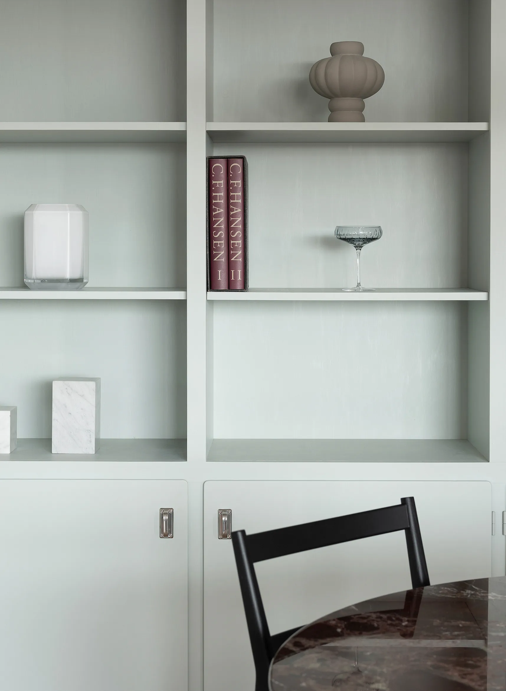 Balloon Vase 20cm, Sanded Grey Louise Roe