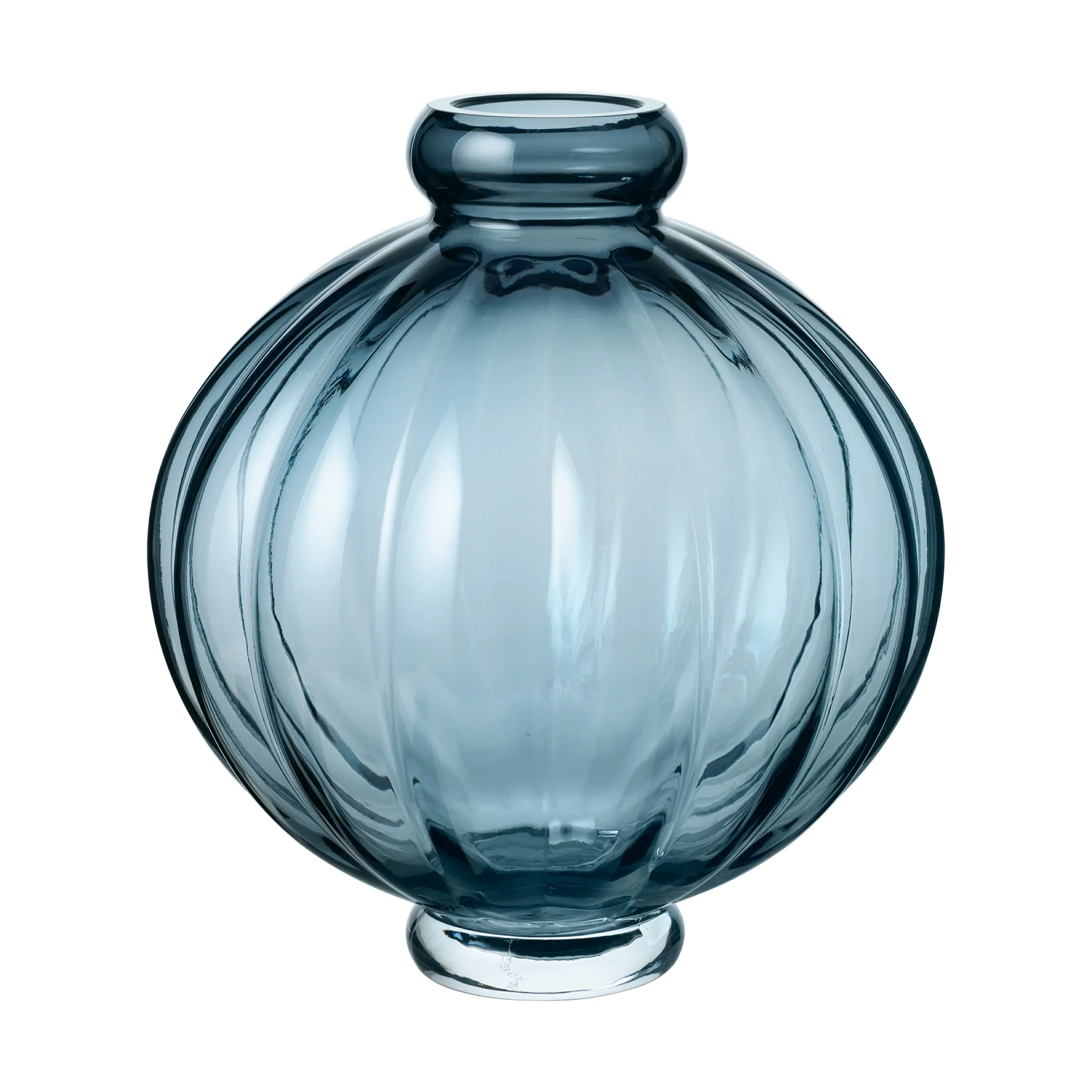Balloon Vase 25cm, Blue Louise Roe