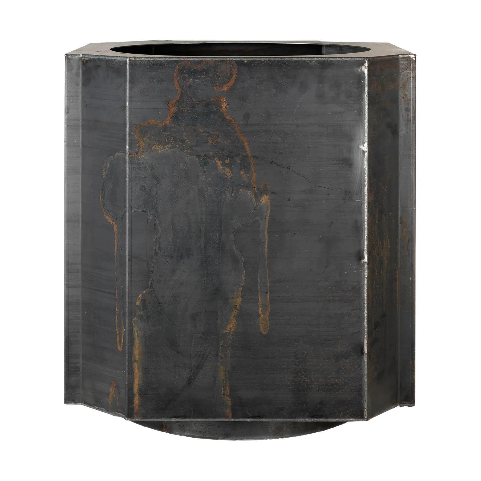 Funki Topf L 52 cm, Raw Iron Louise Roe