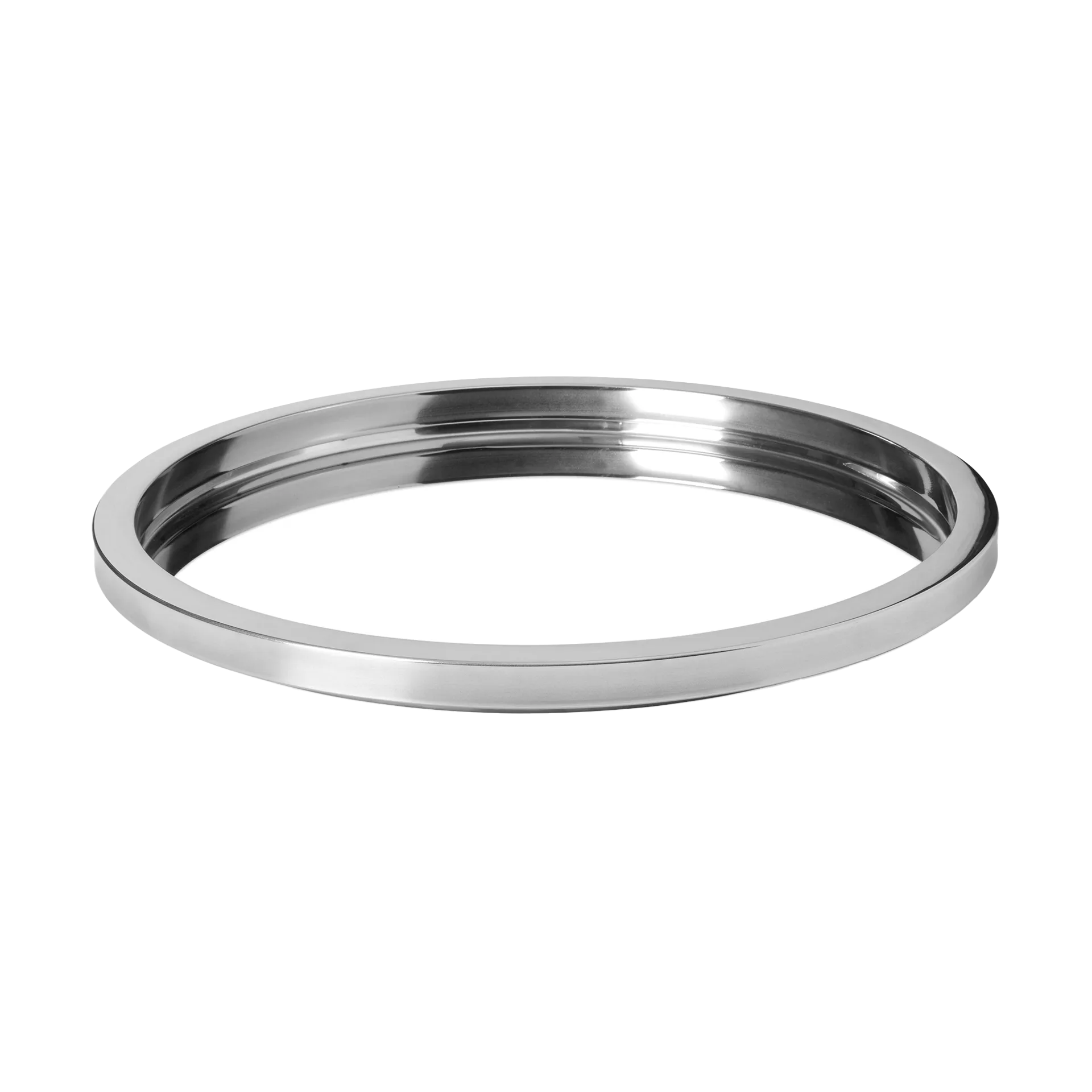 Louise Roe Serviertablett Ø56 cm, Edelstahl Louise Roe