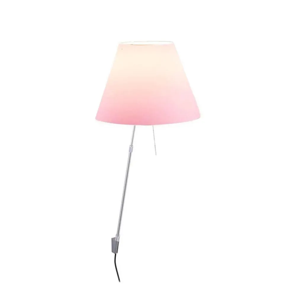 Costanza D13 a.i.f Wandleuchte, Edgy pink Luceplan