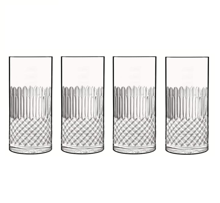 Diamante Bierglas/Longdrinkglas 4er-Pack - 48 cl - Luigi Bormioli