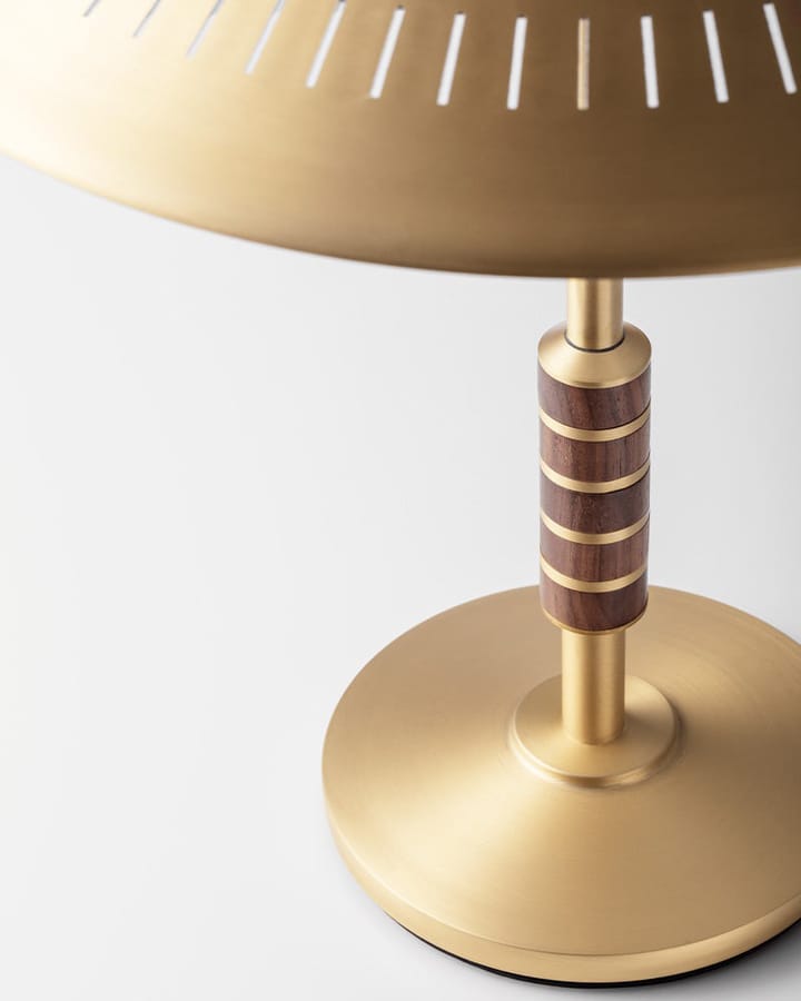 Governor 250 Tischleuchte, Brass-walnut LYFA
