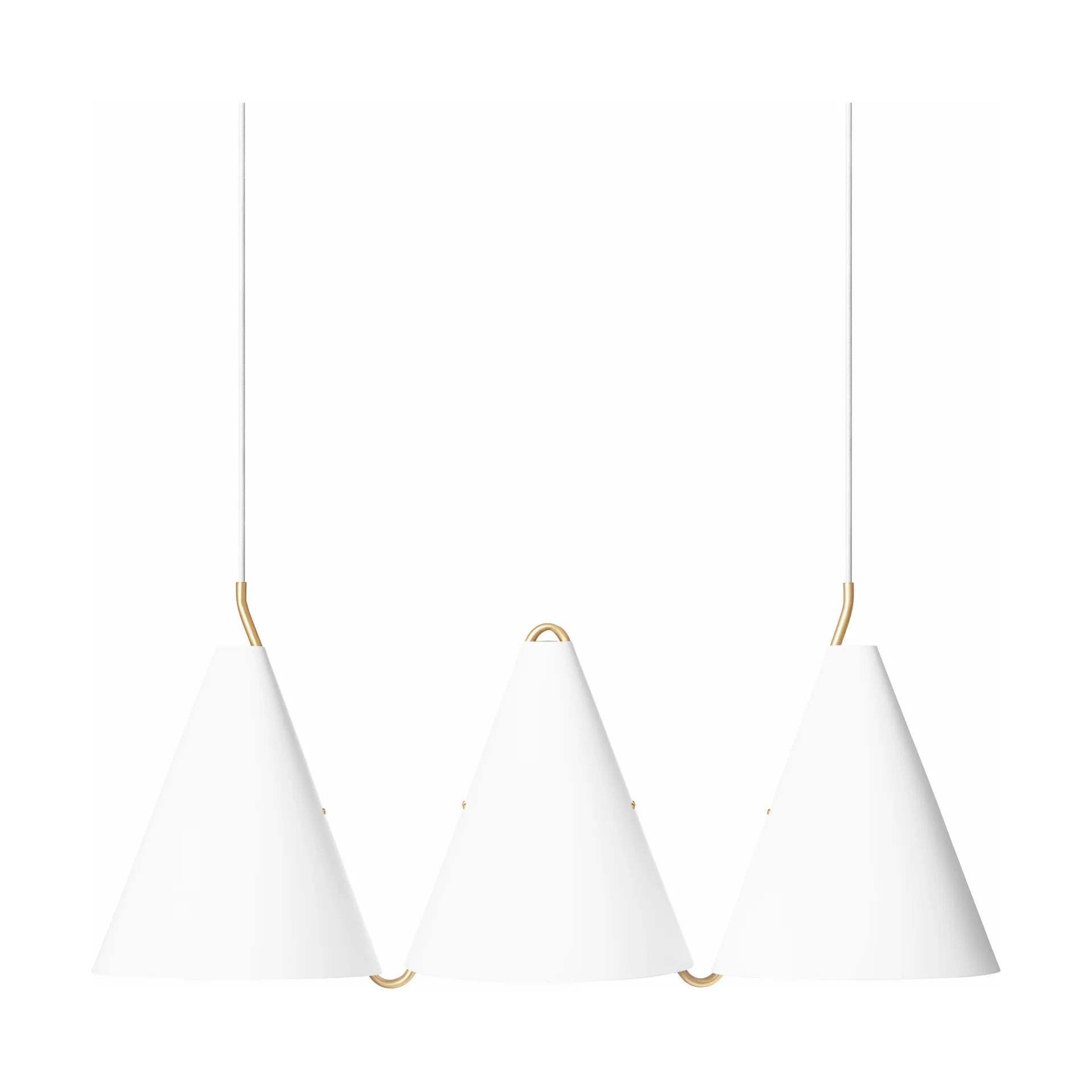 Mosaik III Side by Side 250 Pendelleuchte, White LYFA