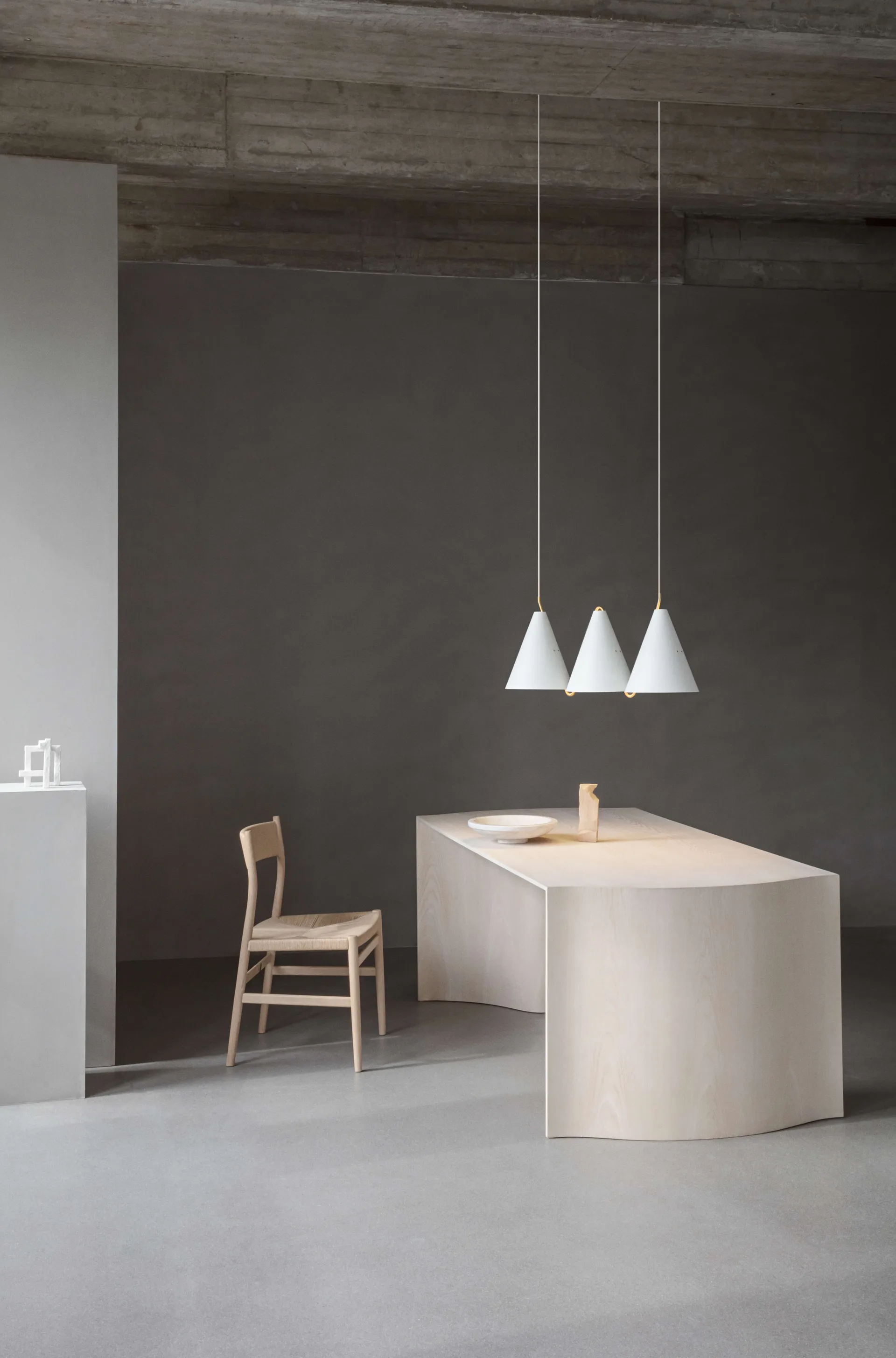 Mosaik III Side by Side 250 Pendelleuchte, White LYFA