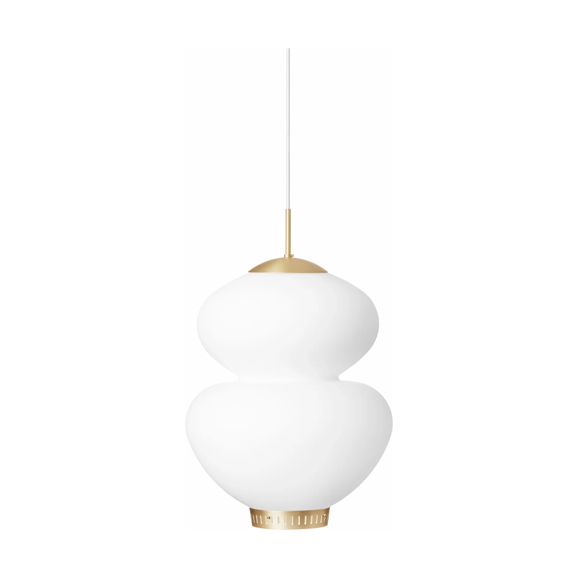 Peanut 400 Pendelleuchte, Opal glass LYFA